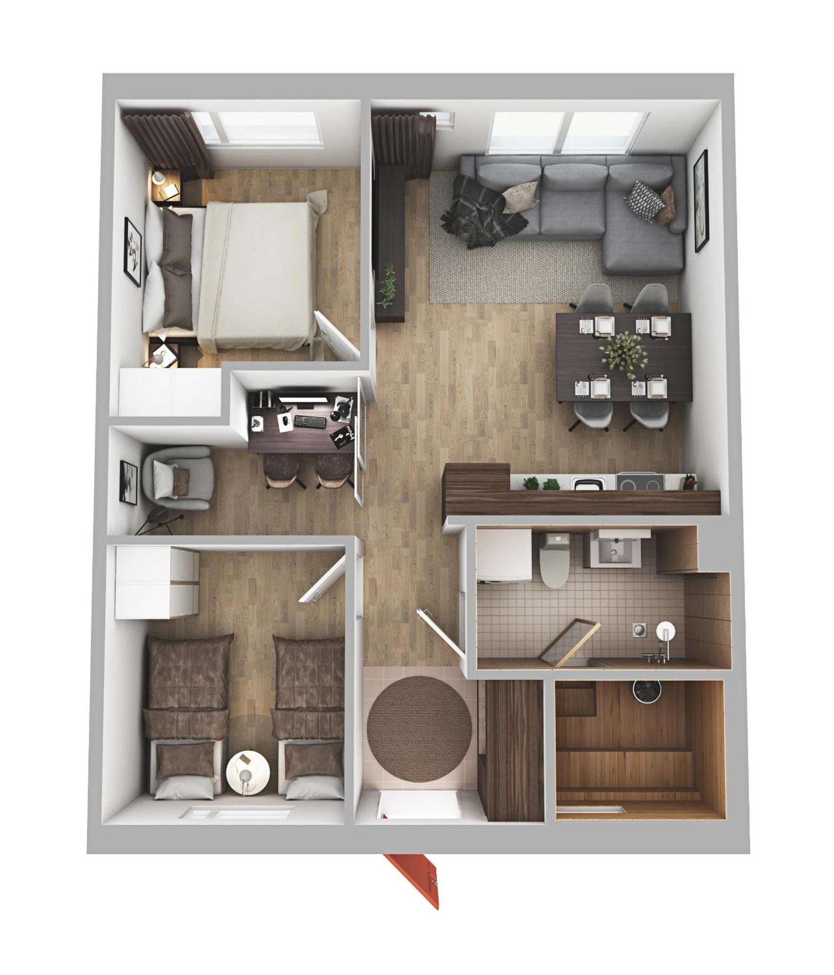 Tokka Apartments Levi Ngoại thất bức ảnh